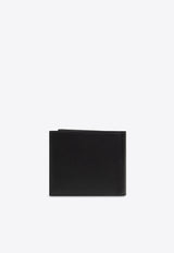 Salvatore Ferragamo Logo Print Leather Wallet Black 661328 CLASSIC 770093-NERO