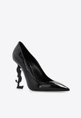 Saint Laurent Opyum 110 Patent Leather Pumps Black 472011 1TVVV-1000