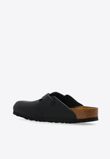 Birkenstock Boston Leather Mules Black 60193 0-BLACK