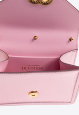 Dolce & Gabbana Small Devotion Nappa Mordore Top Handle Bag Pink BB6711 A1016-8B404