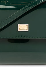 Dolce & Gabbana Medium Sicily Top Handle Bag in Patent Leather Green BB6003 A1471-89349