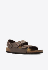 Birkenstock Milano Buckle Sandals Brown 634503 0-MOCHA