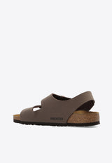 Birkenstock Milano Buckle Sandals Brown 634503 0-MOCHA