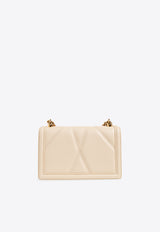 Dolce & Gabbana Medium Devotion Crossbody Bag Cream BB7158 AW437-8H000