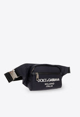 Dolce & Gabbana Logo Nylon Belt Bag Navy BM2218 AG182-8C653