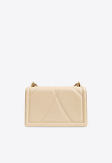 Dolce & Gabbana Large Devotion Shoulder Bag Cream BB7100 AW437-8H000