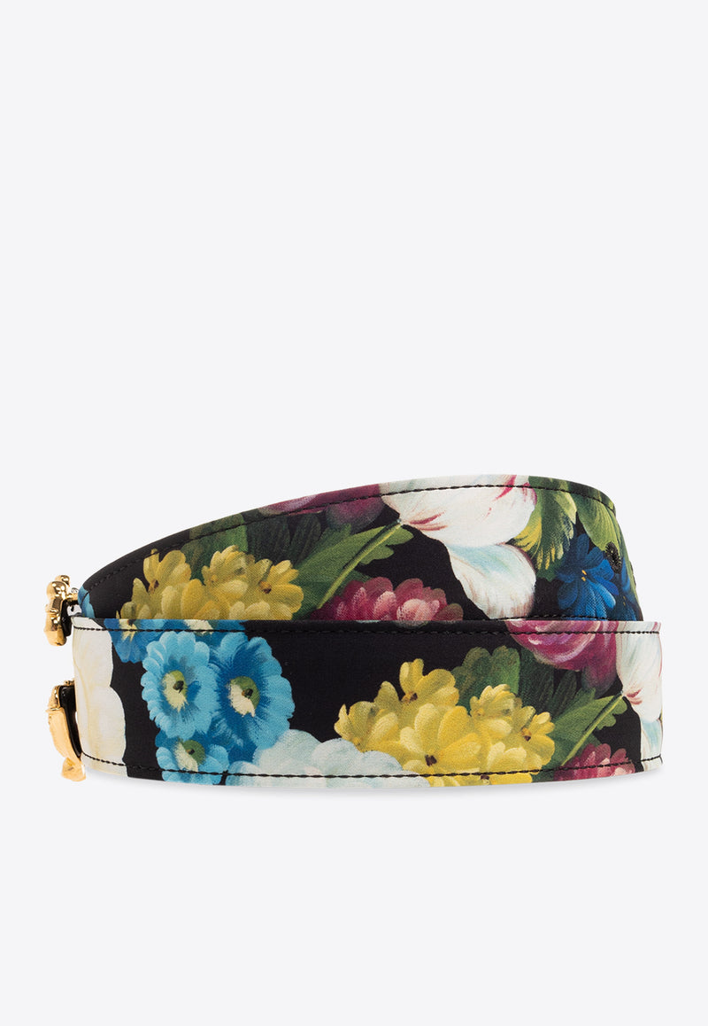 Dolce & Gabbana DG Girls Floral Print Belt Multicolor BE1517 AS113-HN4YF