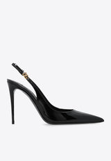 Dolce & Gabbana Lollo 105 Patent Leather Pumps Black CG0748 A1471-80999