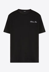 Balmain Signature Logo Oversized T-shirt Black CH1EG010 BC68-EAB