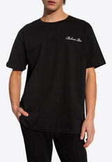 Balmain Signature Logo Oversized T-shirt Black CH1EG010 BC68-EAB