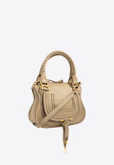 Chloé Small Marcie Leather Shoulder Bag Khaki CHC22AS628 I31-38I