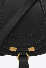 Chloé Marcie Calf Leather Crossbody Bag Black CHC24SS680 M46-001