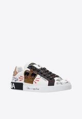 Dolce & Gabbana Portofino Low-Top Sneakers White CS1570 AZ268-HWF57