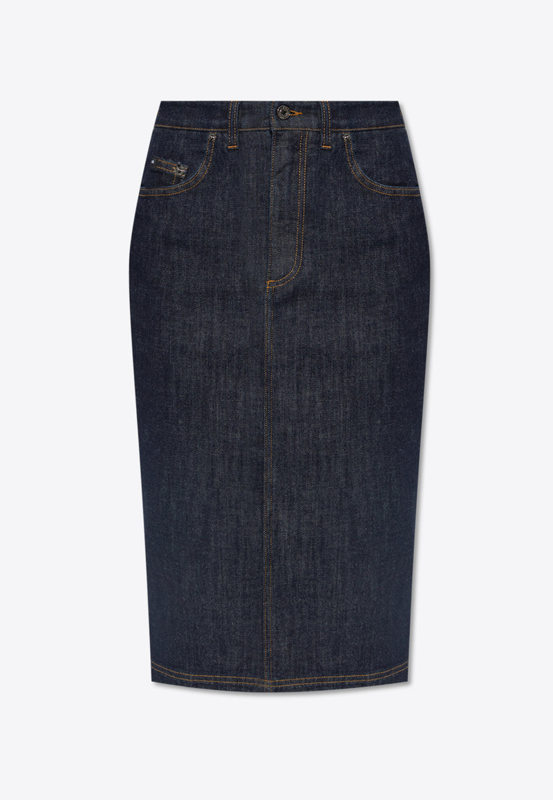 Dolce & Gabbana Denim Pencil Skirt Denim F4BR8D G8KQ3-S9001