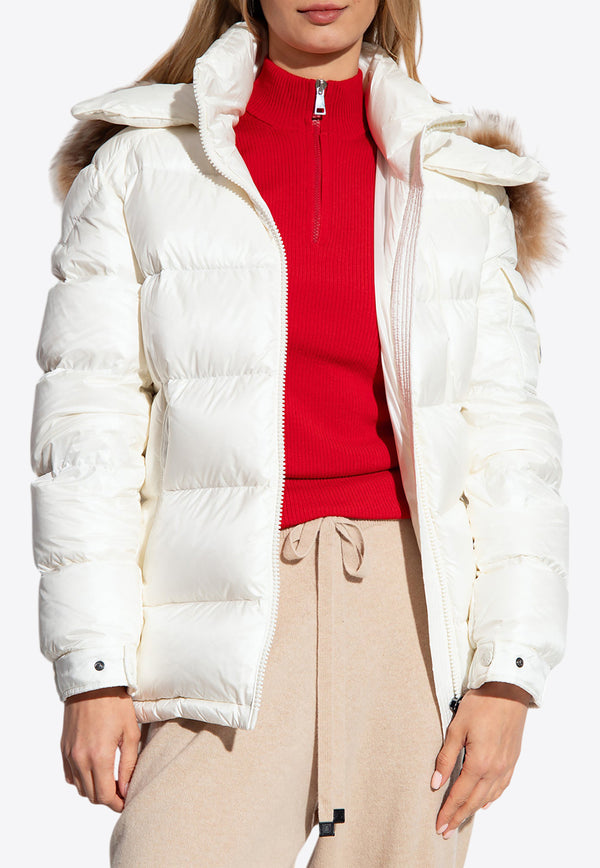 Moncler Mairefur Quilted Down Jacket White I20931A00187 595ZZ-034