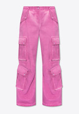 Dolce & Gabbana Straight-Leg Cargo Pants Pink FTC3JT GDCBW-F6747