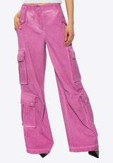 Dolce & Gabbana Straight-Leg Cargo Pants Pink FTC3JT GDCBW-F6747