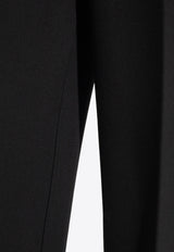 Off-White Wide-Leg Wool Tailored Pants Black OMCO024F23 FAB004-1010