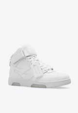 Off-White Out Of Office High-Top Sneakers White OMIA259C99 LEA002-0101