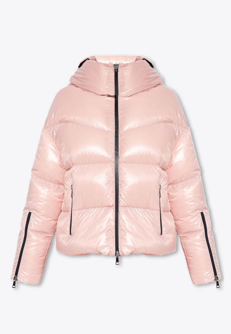 Moncler Huppe Quilted Puffer Jacket Pink I20931A00131 5963V-51A