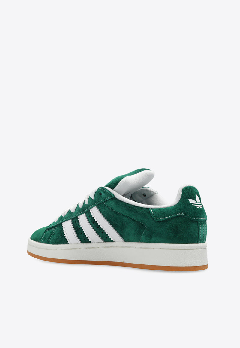 Adidas Originals Campus Low-Top Suede Sneakers Green H03472 M-DRKGRN FTWWHT OWHITE