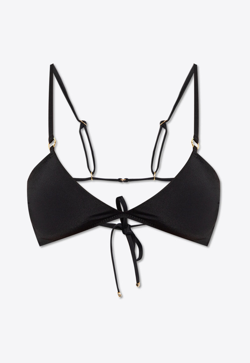 Stella McCartney Double-Strap Bikini Top Black S7BZ61950 0-001