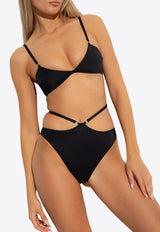 Stella McCartney Double-Strap Bikini Top Black S7BZ61950 0-001