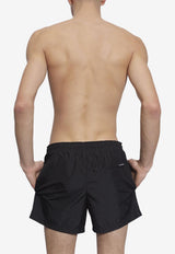 Dolce & Gabbana DG Logo Swim Shorts Black KĄPIELOWE M4F29T FUSFW-N0000