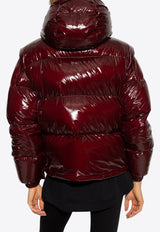 Moncler Karakorum Quilted Down Jacket Burgundy I20931A00183 59607-436