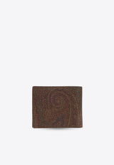 Etro Paisley Jacquard Pegaso Wallet Brown MP2D0001 AA012-M0019