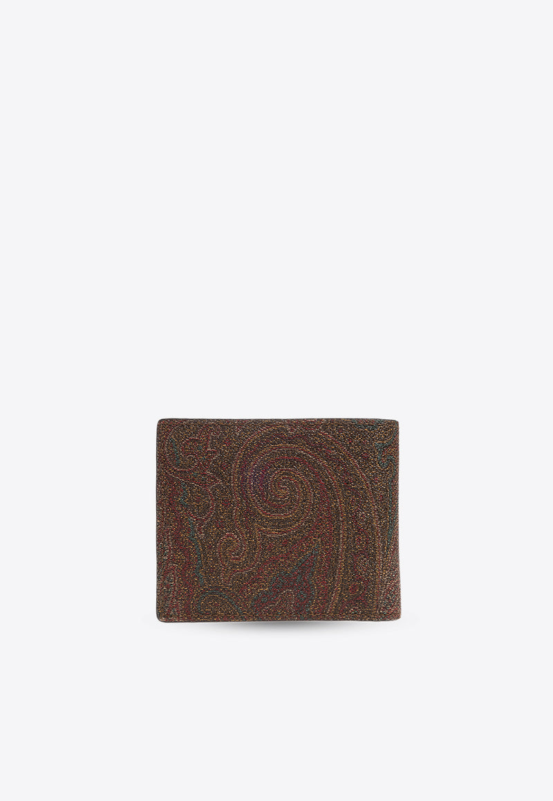 Etro Paisley Jacquard Pegaso Wallet Brown MP2D0001 AA012-M0019