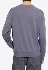 Etro Pegaso Crewneck Sweater Blue MRKF0003 AC028-B0521