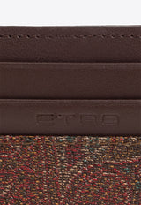 Etro Paisley Jacquard Cardholder Brown MP2E0001 AA012-M0019