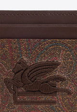 Etro Paisley Jacquard Cardholder Brown MP2E0001 AA012-M0019