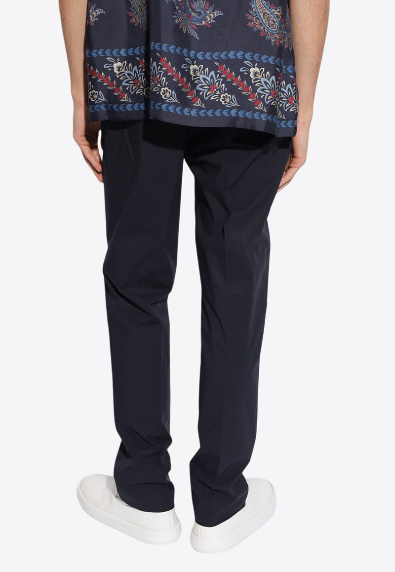 Etro Tapered-Leg Chino Pants Navy MRED0006 99TUEE8-B0665