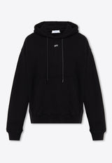 Off-White OFF Stamp Hooded Sweatshirt Black OMBB085F23 FLE001-1001