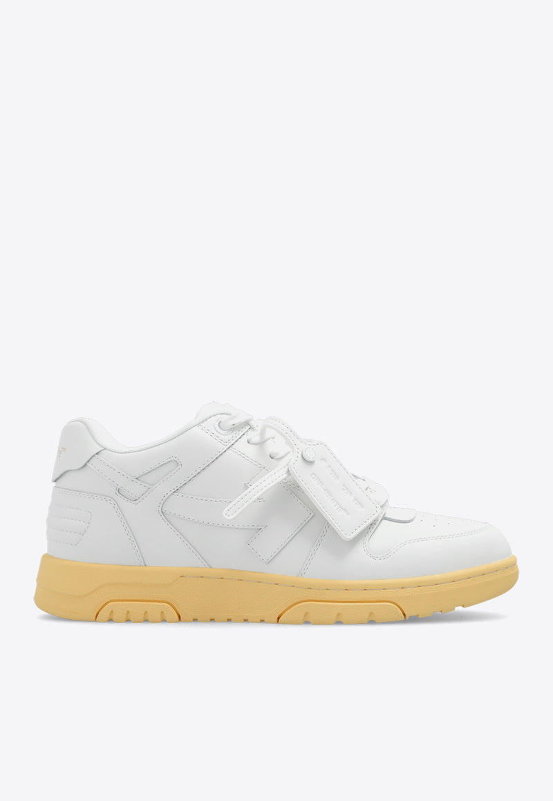 Off-White Out Of Office Low-Top Sneakers  White OMIA189F23 LEA001-0101