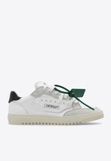 Off-White 5.0 Low-Top Leather Sneakers White OWIA270C99 FAB004-0110