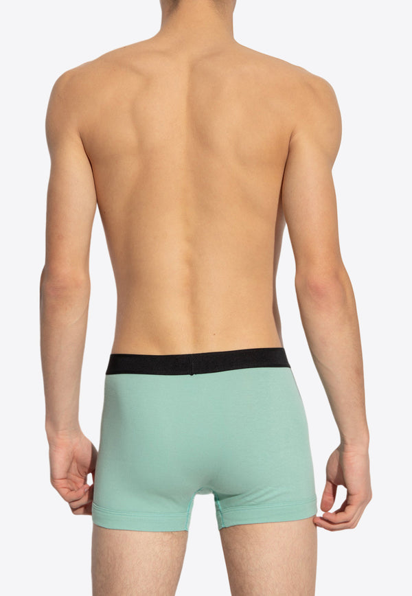 Tom Ford Logo Waistband Boxers Green T4LC31040 0-336