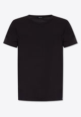 Tom Ford Essential Crewneck T-Shirt Brown T4M081040 0-204