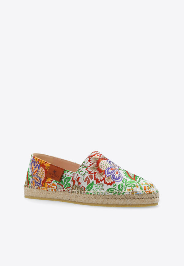 Etro Floral Jacquard Espadrilles Multicolor WS4G0001 99TJS41-S9800