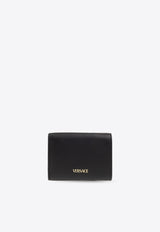 Versace La Medusa Leather Wallet Black 1012578 DVIT2T-1B00V