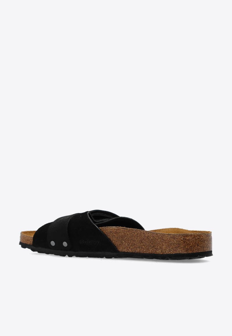 Birkenstock Oita Suede Slides Black 1024200 0-MODERN SUEDE BLACK