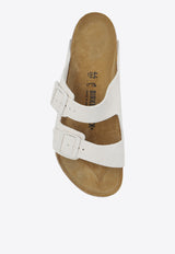 Birkenstock Arizona Double-Buckle Slides Cream 1026817 0-ANTIQUE WHITE