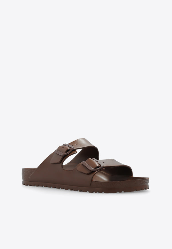 Birkenstock Arizona Eva Rubber Slides Brown 1027328 0-ROAST