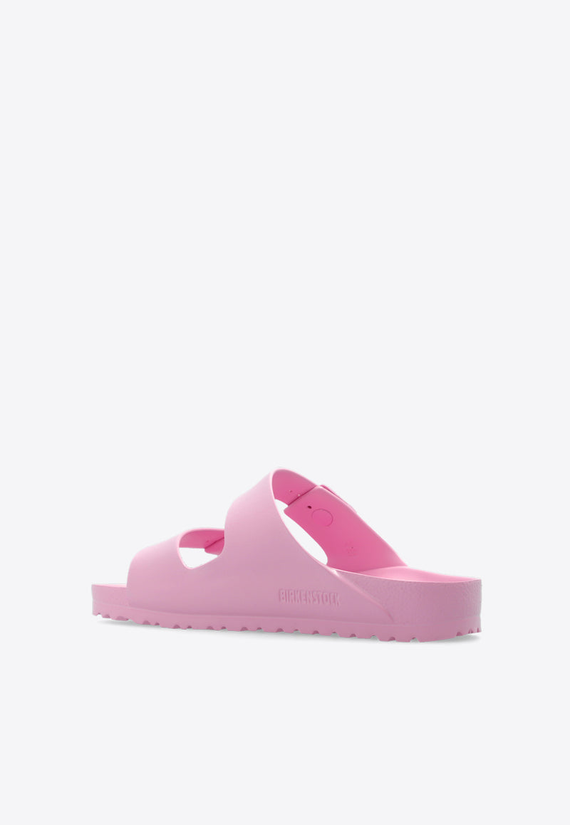 Birkenstock Arizona Double-Buckle Rubber Slides Pink 1027355 0-FONDANT PINK