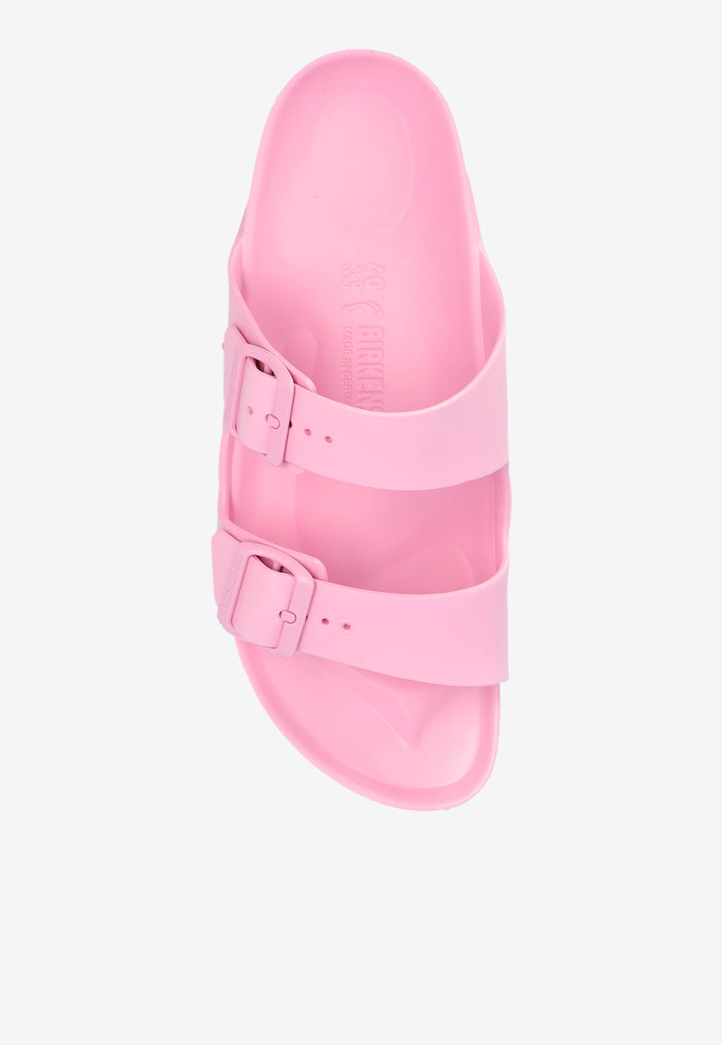 Birkenstock Arizona Double-Buckle Rubber Slides Pink 1027355 0-FONDANT PINK