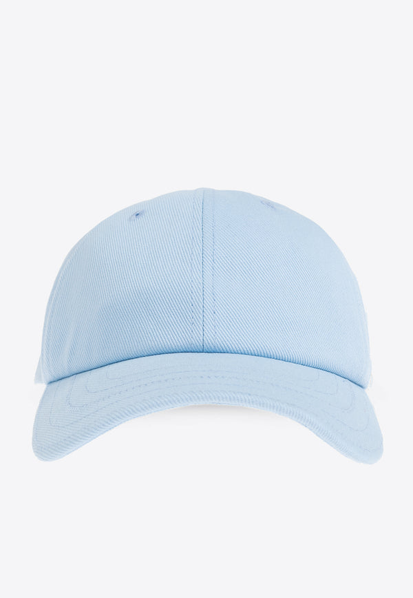 Jacquemus Logo Embroidered Baseball Cap Light Blue 216AC009 5012-330