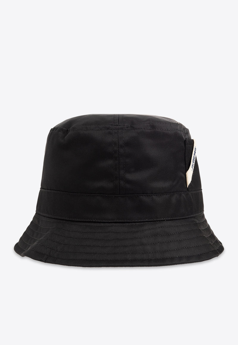 Jacquemus Ovalie Bucket Hat Black 236AC587 3138-990