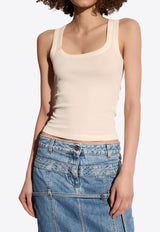 Jacquemus The Grosgrain Tank Top Cream 241JS158 2032-100